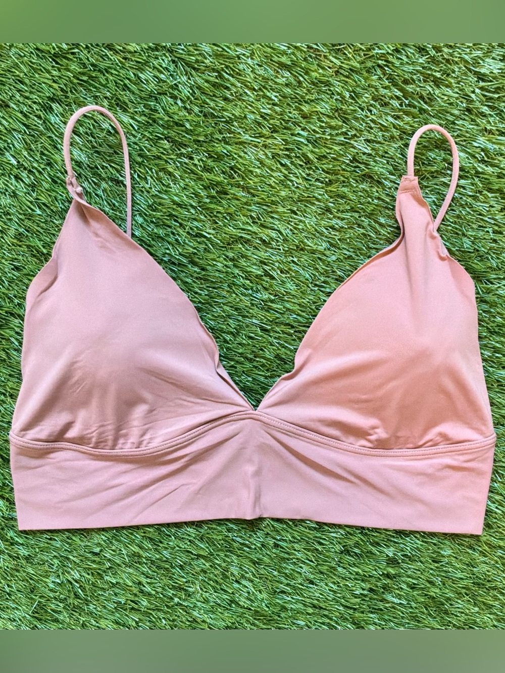Urban Outfitters Out From Under Pink Plunge Bralette Large